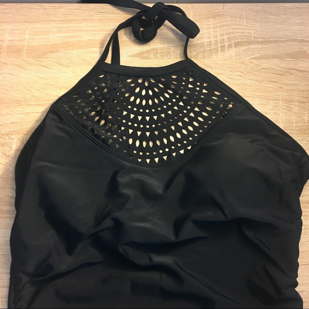Target Merona One Piece High Neck Swimsuit
